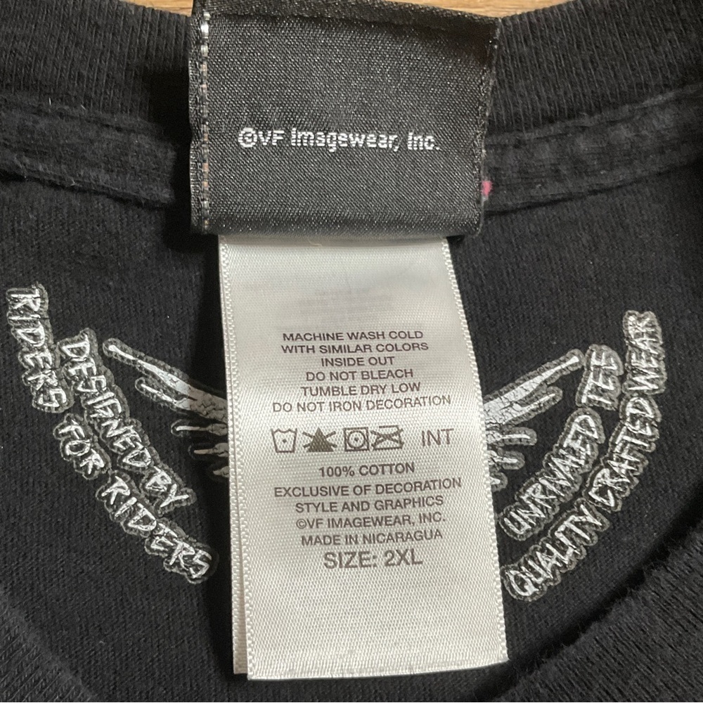 Harley Davidson Shirt Size 2XL Life Is Short Break The Rules Myrtle Beach Black - Picture 11 of 13
